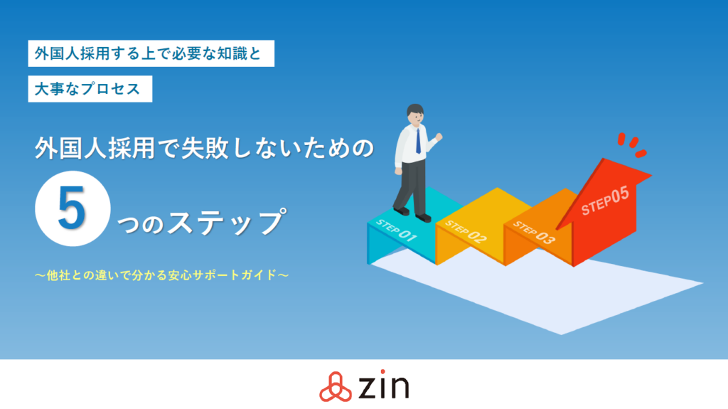 外国人採用で失敗しないための5ステップ